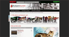 Desktop Screenshot of budapestauction.com